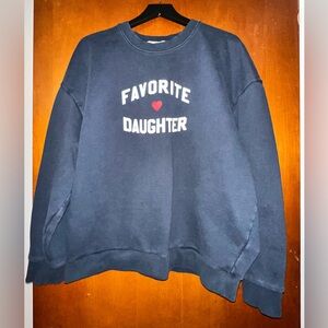 Favorite Daughter Heart Logo Sweatshirt